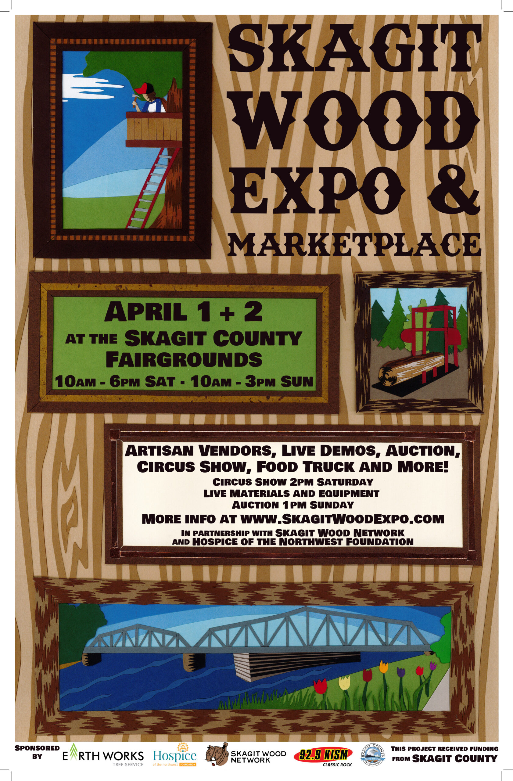 Skagit Wood Expo & Marketplace Classic Rock 92.9 KISM