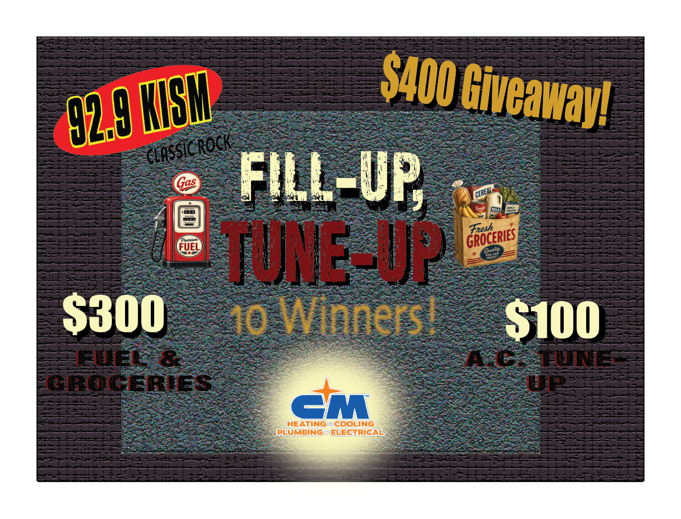 Fill Up, Tune-Up, with CM Heating | Classic Rock 92.9 KISM